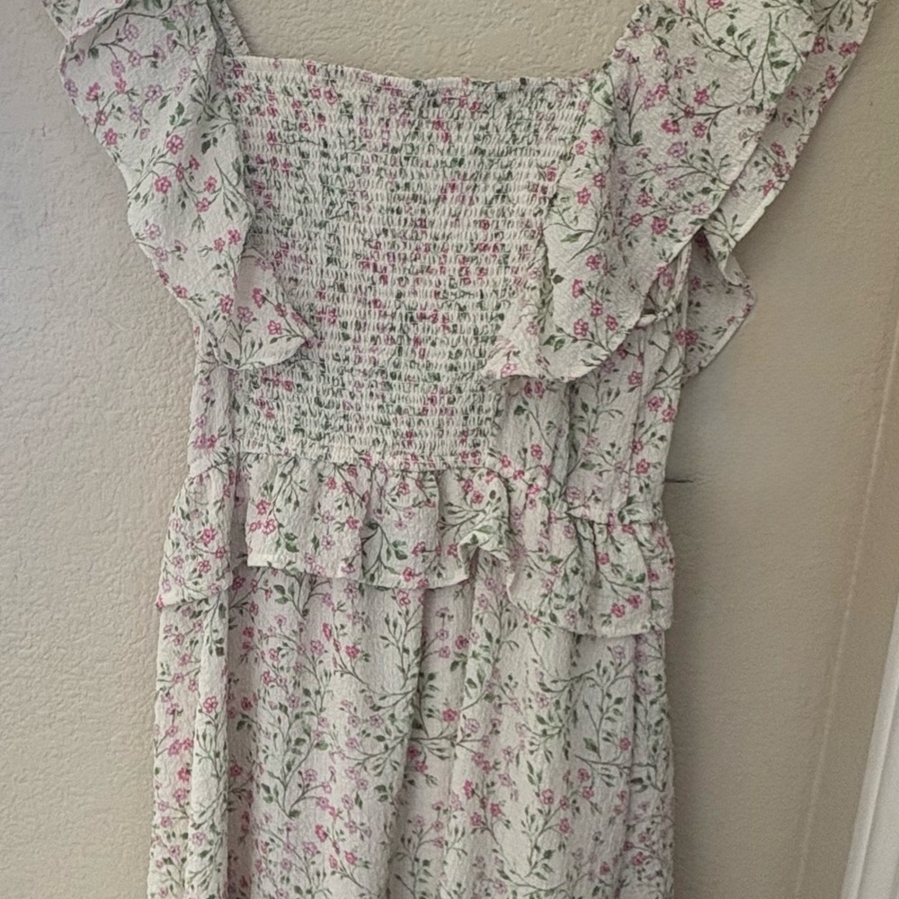 Floral Ruffle Dress - Picture 2 of 6